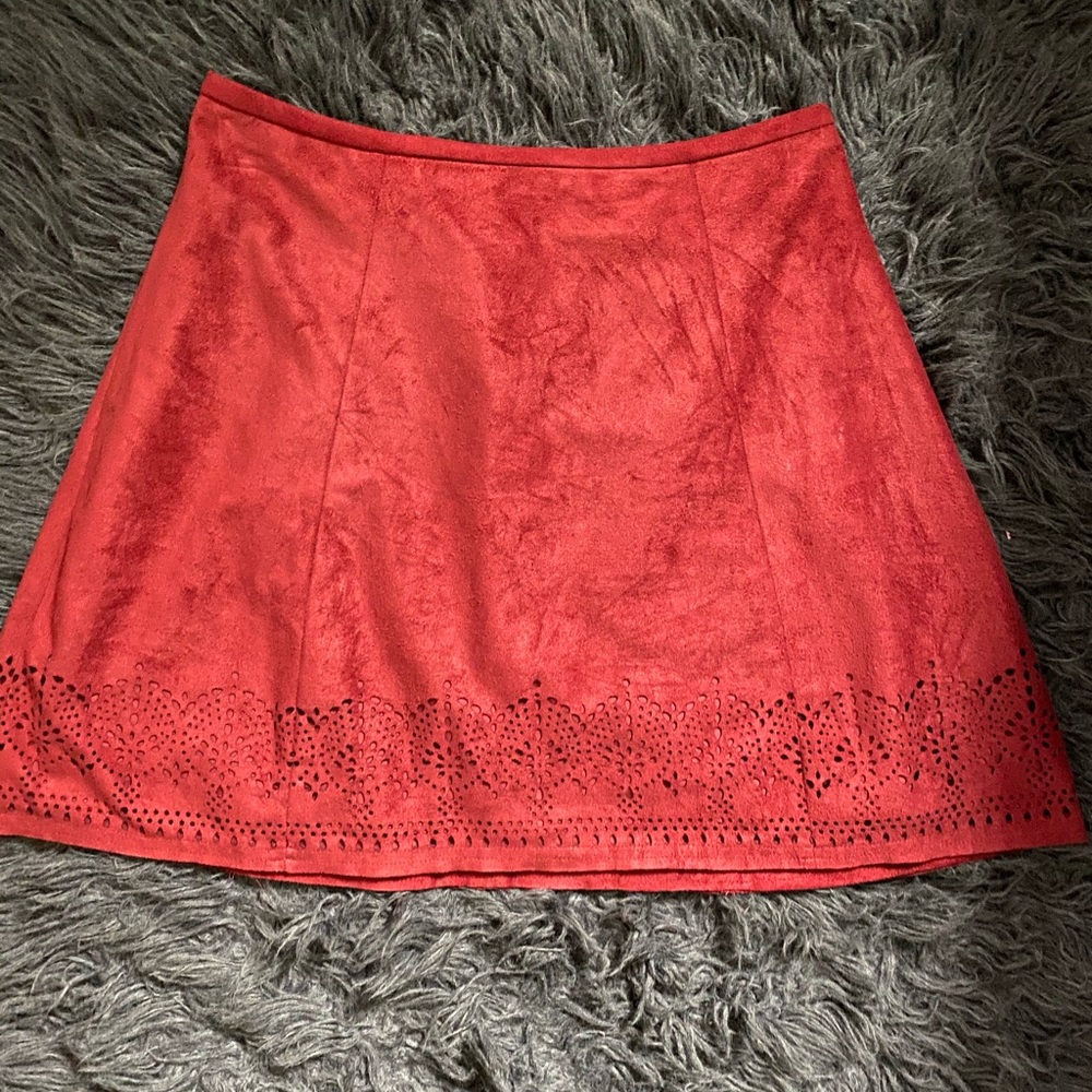 A line mini skirt